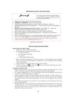 Preview for 5 page of Hisense HR6TFF342 User'S Operation Manual