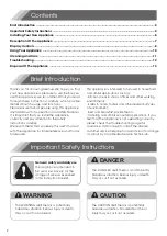 Preview for 2 page of Hisense HRBC140 Use & Care Manual