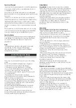 Preview for 4 page of Hisense HRBC140 Use & Care Manual