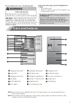 Предварительный просмотр 5 страницы Hisense HRFD560BW User'S Operation Manual