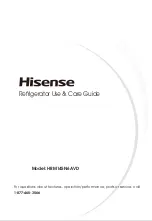 Hisense HRM145N6AVD Use & Care Manual предпросмотр