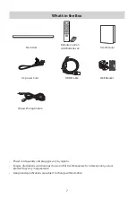 Preview for 7 page of Hisense HS216FW User Manual