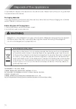 Preview for 16 page of Hisense HWD46029SS Use & Care Manual