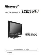 Hisense LCD3204 User Manual предпросмотр