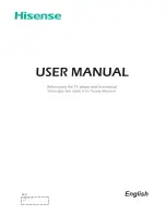 Hisense LCDF0035 User Manual предпросмотр