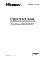 Preview for 1 page of Hisense LHD32V78CH1 User Manual