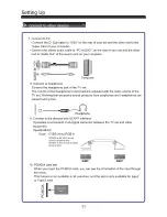 Preview for 12 page of Hisense LHD32V78CH1 User Manual