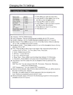 Preview for 23 page of Hisense LHD32V78CH1 User Manual