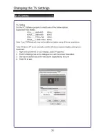 Preview for 27 page of Hisense LHD32V78CH1 User Manual