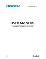 Hisense LTDN50D36TUK User Manual preview