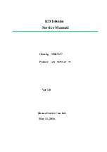 Hisense MTK5657 Service Manual preview