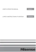 Предварительный просмотр 1 страницы Hisense MTZ60235FF User'S Operation Manual