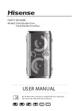 Preview for 1 page of Hisense Party Rocker One User Manual