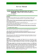 Preview for 3 page of Hisense PDH4233NEU Service Manual