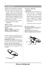 Preview for 9 page of Hisense RB292F4WB1 User'S Operating Manual