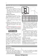 Предварительный просмотр 9 страницы Hisense RB296F4AW1 User'S Operation Manual