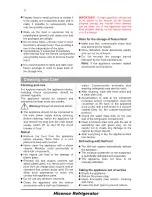 Предварительный просмотр 11 страницы Hisense RB296F4AW1 User'S Operation Manual