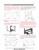 Предварительный просмотр 15 страницы Hisense RB296F4AW1 User'S Operation Manual