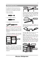 Предварительный просмотр 8 страницы Hisense RB325D4AB1 User'S Operation Manual