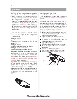 Предварительный просмотр 11 страницы Hisense RB325D4AB1 User'S Operation Manual