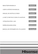 Предварительный просмотр 2 страницы Hisense RB400N4ACD User'S Operation Manual