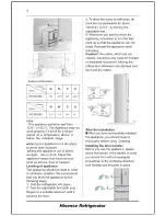 Предварительный просмотр 5 страницы Hisense RF15N1BSD User'S Operation Manual