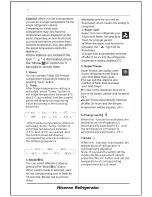 Предварительный просмотр 7 страницы Hisense RF15N1BSD User'S Operation Manual