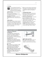 Предварительный просмотр 8 страницы Hisense RF15N1BSD User'S Operation Manual