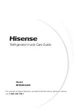 Hisense RF210N6ASE Use & Care Manual preview