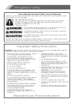 Preview for 4 page of Hisense RF210N6ASE Use & Care Manual