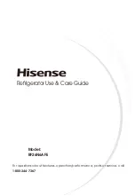 Hisense RF26N6AFE Use & Care Manual предпросмотр