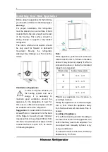 Предварительный просмотр 5 страницы Hisense RF27A3FSE User'S Operation Manual