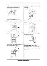 Предварительный просмотр 7 страницы Hisense RF27A3FSE User'S Operation Manual