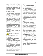 Preview for 4 page of Hisense RF528N4AC1 User'S Operation Manual