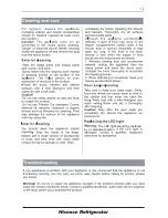 Preview for 14 page of Hisense RF528N4AC1 User'S Operation Manual