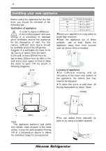 Предварительный просмотр 9 страницы Hisense RF540N4SBI2 User'S Operation Manual