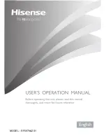 Hisense RF697N4ZS1 User'S Operation Manual preview