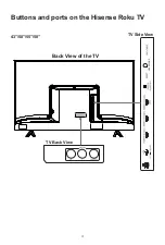 Предварительный просмотр 6 страницы Hisense Roku TV 43R6E1 Quick Start Manual