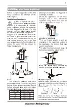 Предварительный просмотр 8 страницы Hisense RQ515N4AB1 User'S Operation Manual