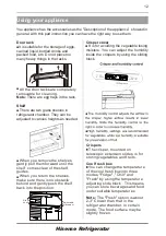 Предварительный просмотр 12 страницы Hisense RQ515N4AB1 User'S Operation Manual