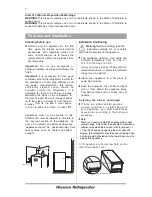 Preview for 5 page of Hisense RR33D6ABE User'S Operation Manual