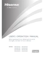 Hisense RR53D6AAE User'S Operation Manual preview