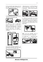 Предварительный просмотр 25 страницы Hisense RS-34WC4SBA/CLA1 User'S Operation Manual