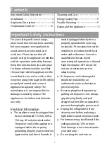 Preview for 2 page of Hisense RS44G1 User'S Operation Manual