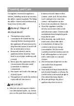 Preview for 8 page of Hisense RS44G1 User'S Operation Manual