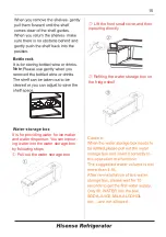 Предварительный просмотр 41 страницы Hisense RS694N4TC2 User'S Operation Manual