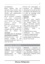 Предварительный просмотр 43 страницы Hisense RT326N4DG1 User'S Operation Manual