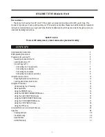 Preview for 2 page of Hisense TL3220 User Manual