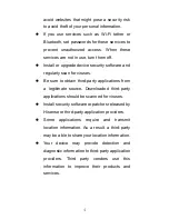 Preview for 6 page of Hisense U980 User Manual