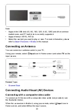 Предварительный просмотр 23 страницы Hisense VIDAA U5 User Manual